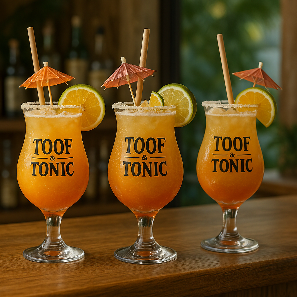 CaymanMunda. Drinks of the Toof and Tonic