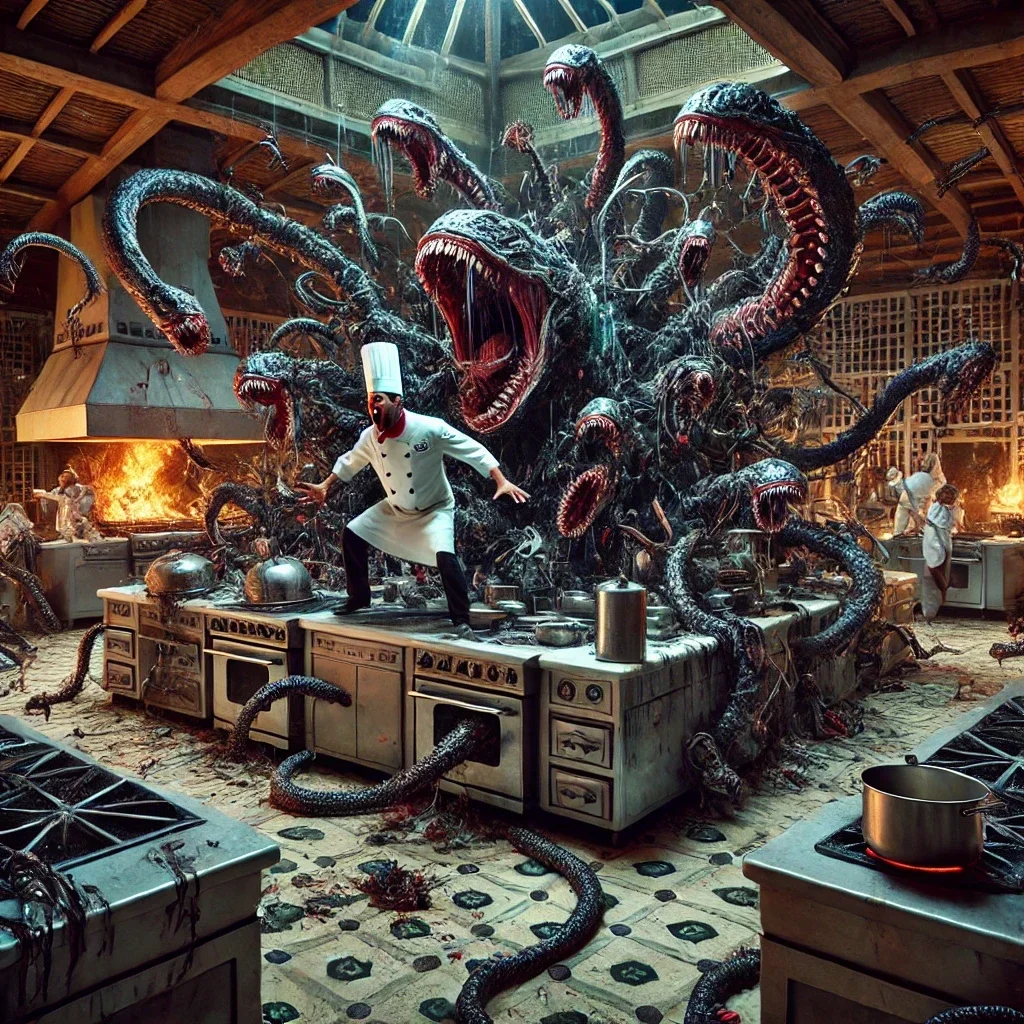 Horror in the Kitchen at the Grand Paradise Resort