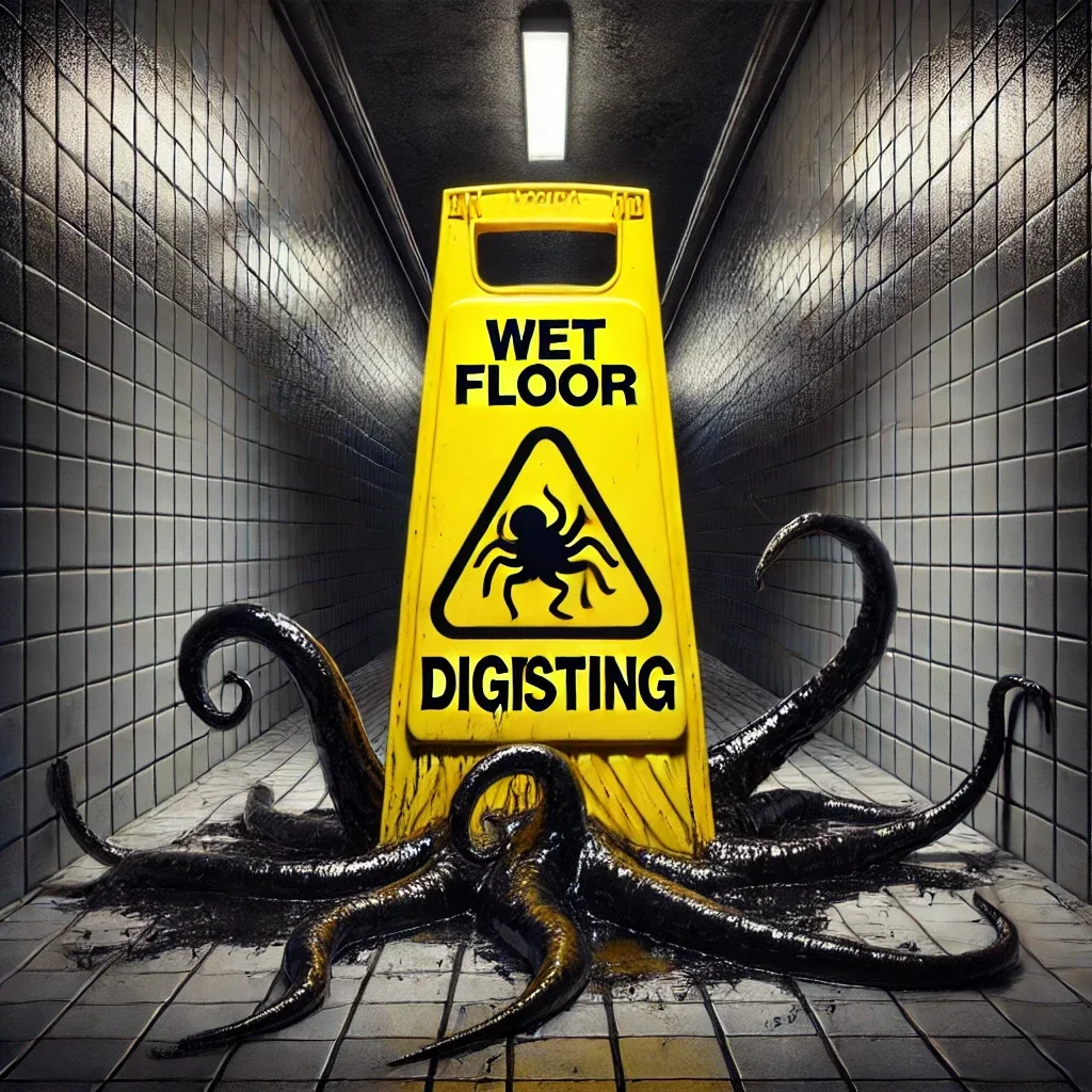 Ponciana Corridor Wet Floor Sign 3